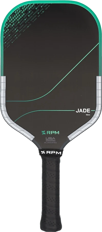 RPM Jade paddle with tungsten tape on both sides from the throat to halfway up the edge
