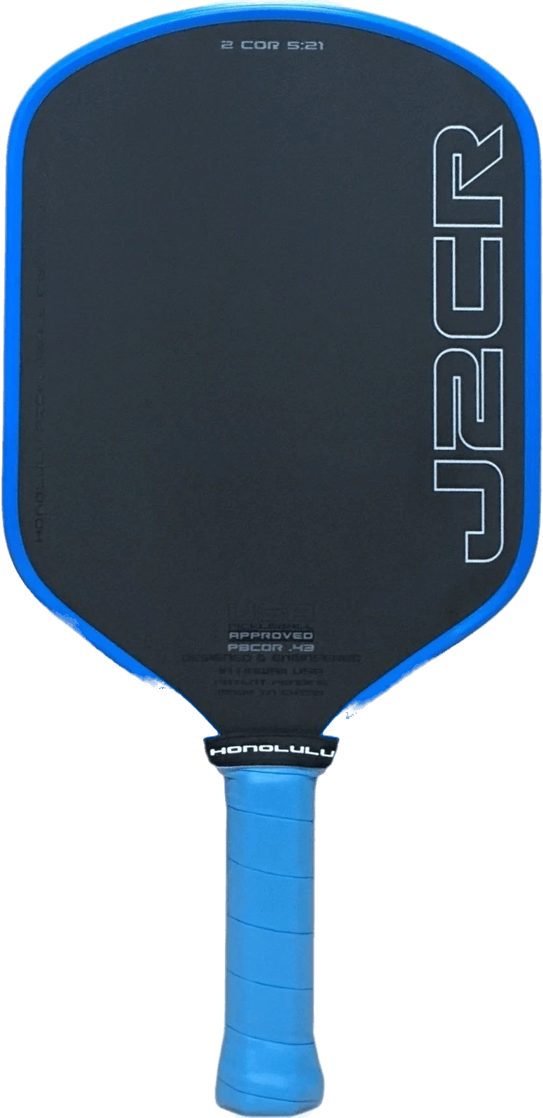 Honolulu Pickleball J2CR · Extended J2 Handle Length 6"