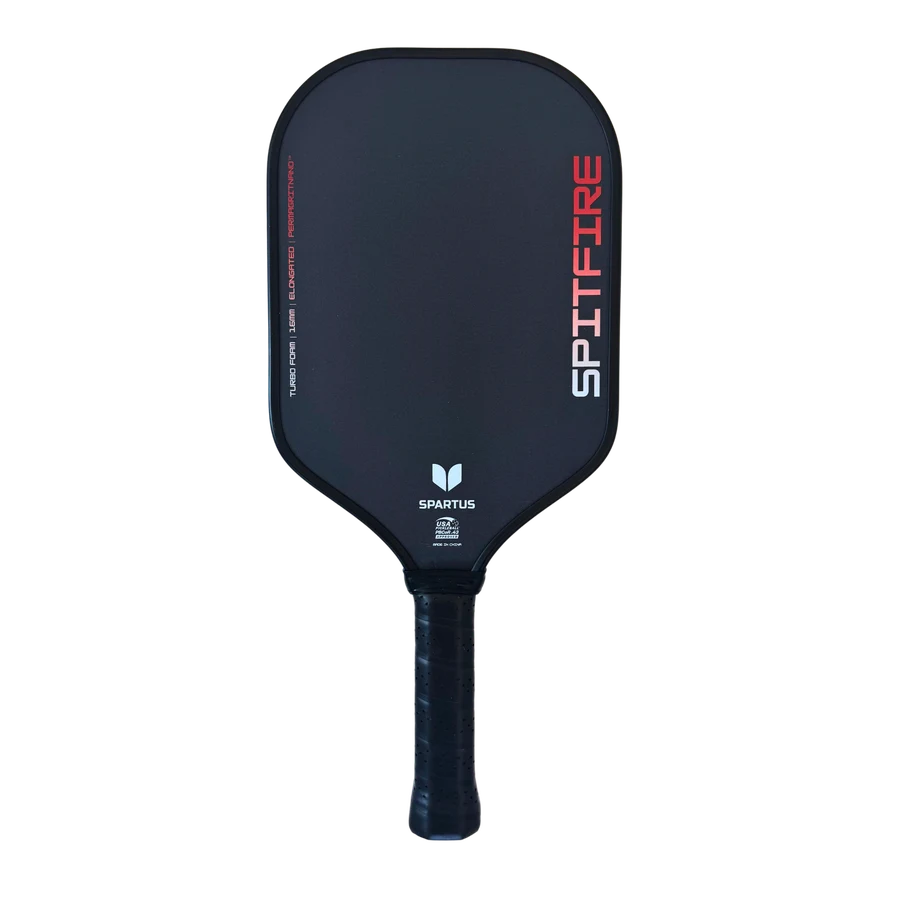 Spartus Spitfire — elongated 16mm foam paddle with PermaGritNano carbon face